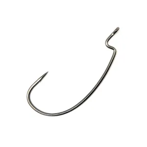 Gamakatsu G-Finesse Hybrid Worm Hook #5/0 Black 4PK
