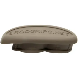 ERGO Grip Plug Overmolded Rubber Flat Dark Earth