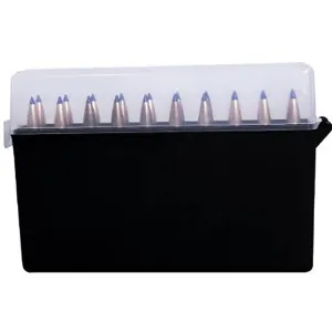 Berry's Flip Top Ammo Box 25-06 Remington, 270 Winchester, 30-06 Springfield 20-Round Plastic Clear