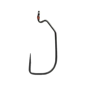 Mustad AlphaPoint Assault Heavy Wide Gap Hook #8/0 Black Nickel 4PK