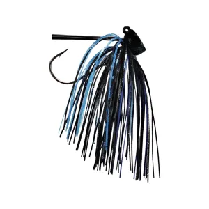 Buckeye Lures BFS Spot Remover Finesse Jig Black/Blue 3/16 oz