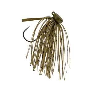Buckeye Lures BFS Spot Remover Finesse Jig Natural Green Pumpkin 1/8 oz