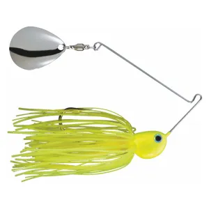 Strike King Potbelly Single Colorado Spinnerbait 3/8oz Chartreuse Nickel