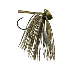 Buckeye Lures BFS Spot Remover Finesse Jig Natural Green Pumpkin 1/4 oz