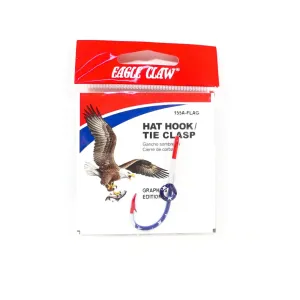 Eagle Claw Graphix Edition Hat/Tie Clasp American Flag
