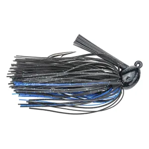 Strike King Hack Attack Heavy Cover Jig Black Blue 1/2 oz