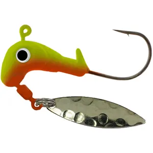 Road Runner Barbed Glow Head 1/4oz Underspin Jighead Bubble Gum