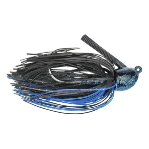 Strike King Hack Attack Heavy Cover Jig Black Blue 3/4 oz