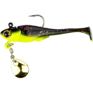 6th Sense Pecos Underspin Jig Black Neon 1/8 oz