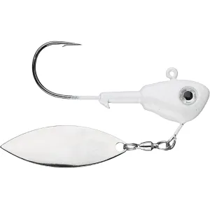 Buckeye Lures Su-Spin Blade 1/4oz Underspin Jighead Pearl