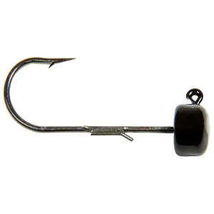 Z-Man Pro Shroomz 1/4oz Wacky Jighead Black