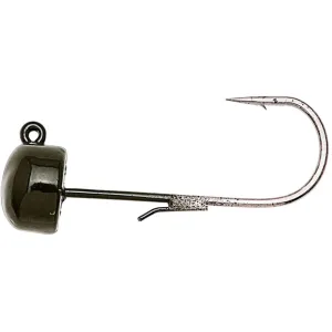 Z-Man Finesse Shroomz 1/5oz Wacky Jighead Green Pumpkin