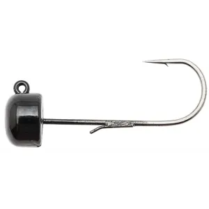 Z-Man Finesse Shroomz 1/10oz Wacky Jighead Black