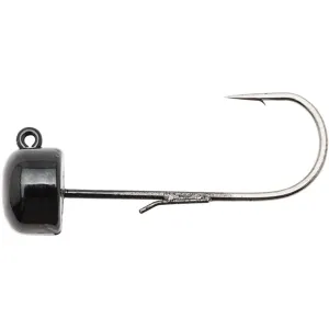 Z-Man Finesse Shroomz 1/15oz Wacky Jighead Black