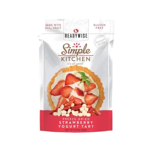 ReadyWise Simple Kitchen Strawberries and Yogurt Tart Freeze Dried Food