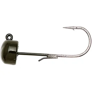Z-Man Finesse Shroomz 1/6oz Wacky Jighead Green Pumpkin