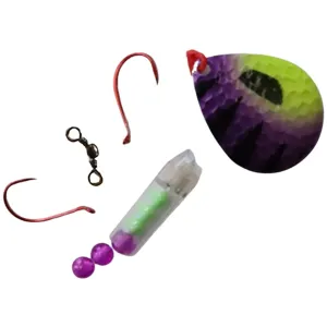 Acme Rattlin' Walleye Spinner Rig Size 4 Blade Lethal Injection