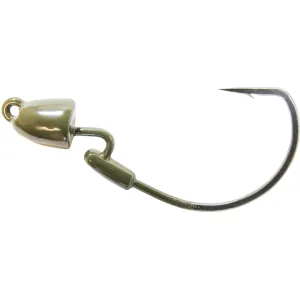 Z-Man Finesse Bulletz 1/10 oz. Hook #1 Green Pumpkin 3PK