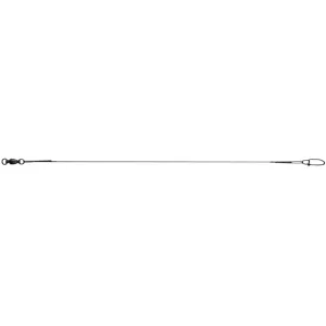 Berkley Wire Wound Steelon Leader 6" 20lb Black Cross Lok Snaps 3PK
