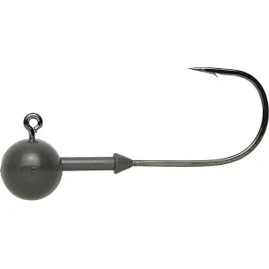 Keitech Tungsten Super Round 1/16oz Jighead #2/0 Black