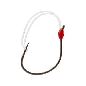 Mustad AlphaPoint Apex Wide Weedless Dropshot Hook #2/0 Black Nickel 4PK