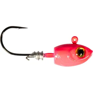 Z-Man Micro Shad Headz 1/8oz Swimbait Jighead Pink Glow