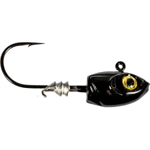 Z-Man Micro Shad Headz 1/16oz Swimbait Jighead Black