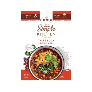 ReadyWise Simple Kitchen Tortilla Soup Freeze Dried Food
