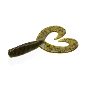 Zoom Fat Albert Twin Tail Grub Green Pumpkin
