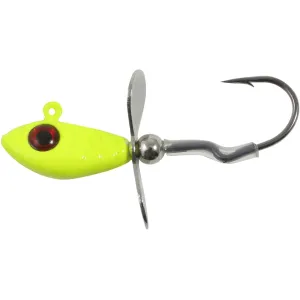 Northland Whistler 3/8oz Swimbait Jighead Chartreuse
