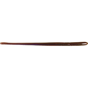 Roboworm Straight Tail Worm 6" Oxblood Light Red Flake