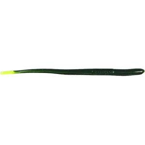 Roboworm Straight Tail Worm 6" Mean Green