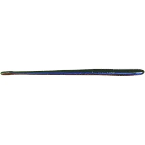 Roboworm Straight Tail Worm 6" Aaron's Magic Red & Black Flake