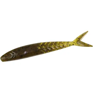Zoom Shimmer Shad Swimbait Green Pumpkin