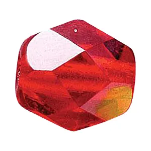 Top Brass Tackle 6mm Carolina Rig Glass Beads Red 20PK