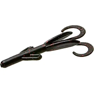 Zoom Tiny Brush Hog Creature Black Red Glitter