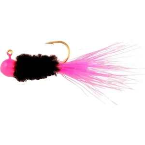 Team Crappie Slab Caller Jig Pink/Black/Pink 1/16 oz