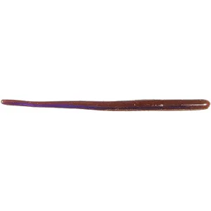 Roboworm FAT Straight Tail Worm 4.5" Oxblood Light Red Flake