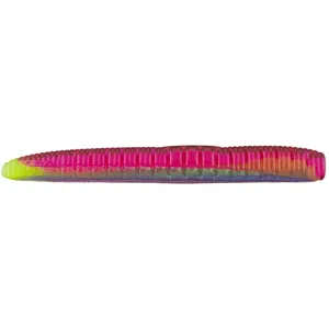 Roboworm Ned Worm 3" Morning Dawn Chartreuse