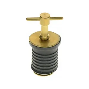 T-H Marine Twist Drain Plug 1" Brass