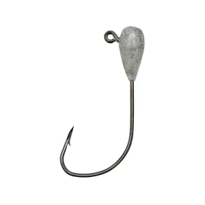 Eagle Claw Trokar Weedless Tube 3/16oz Jighead Platinum Black