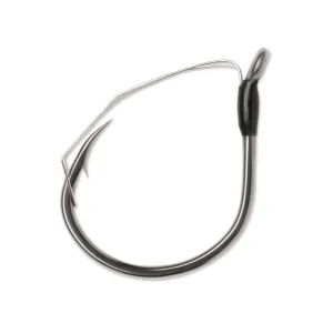 VMC Weedless Wacky Hook #3/0 Black Nickel 4PK
