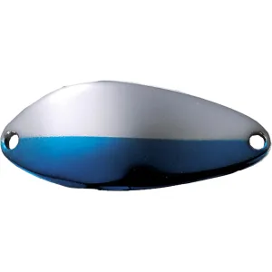 Acme Little Cleo Spoon Nickel Neon Blue Stripe 1/16 oz