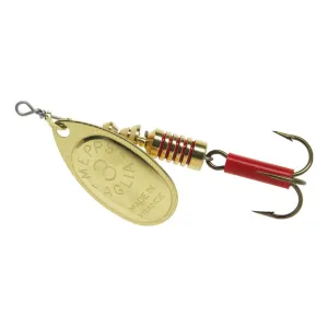 Mepps Aglia Plain Inline Spinner Gold 1/4 oz