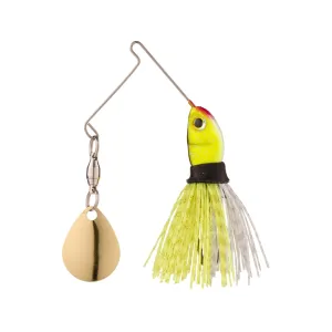 Strike King Rocket Shad Single Colorado Spinnerbait 1/4oz Chartreuse Shad Silver
