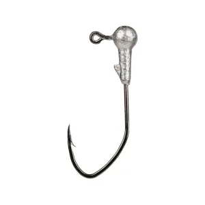 Mr. Crappie Slab Slasher 1/32oz Round Ball Jighead Unpainted