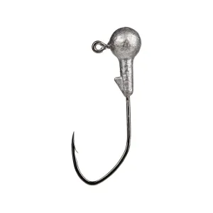 Mr. Crappie Slab Slasher 1/16oz Round Ball Jighead Unpainted