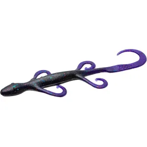 Zoom 6" Lizard Junebug Red