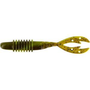 Big Bite Baits Kamikaze Swimon Swimbait 3.75 Green Pumpkin/Chartreuse Swirl