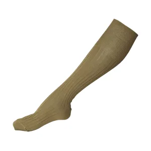 Military Surplus Italian Boot Socks Grade 1 Cotton Coyote Men's Large 1 Pair